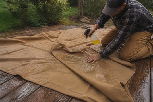 How to Waterproof Canvas Tarps Safely