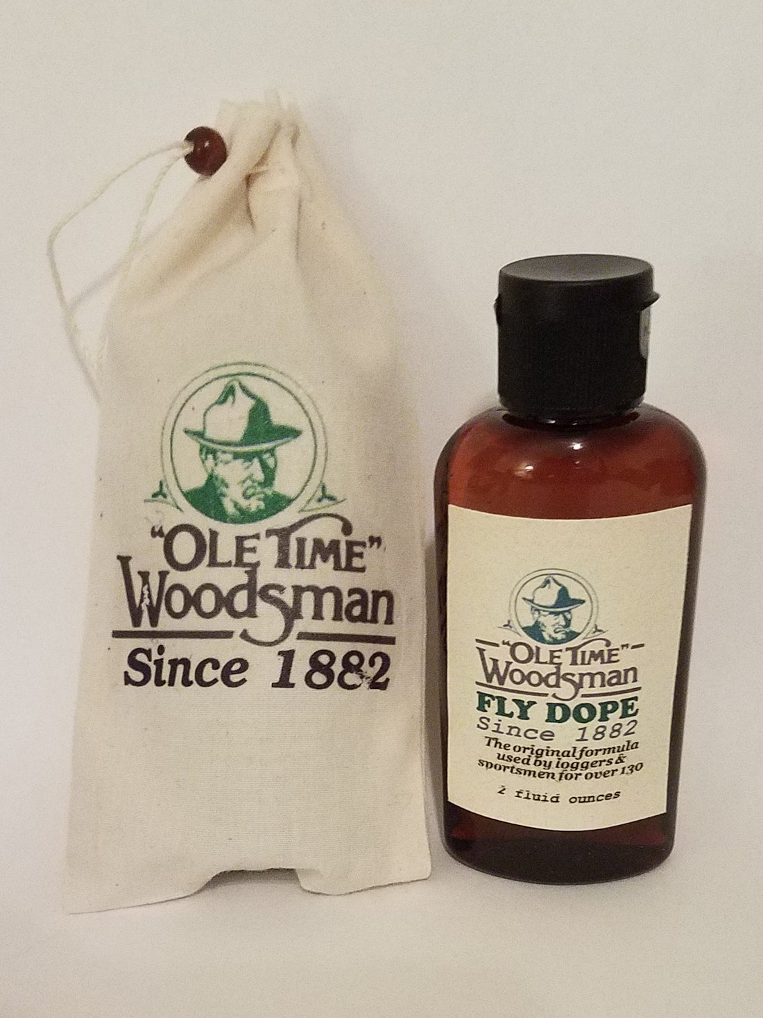 Beware of knock offs:  Ole Time Woodsman Fly Dope