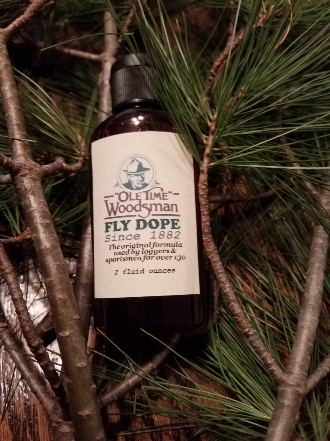 Ole Time Woodsman Fly Dope:  "A Little Dab will do Ya!