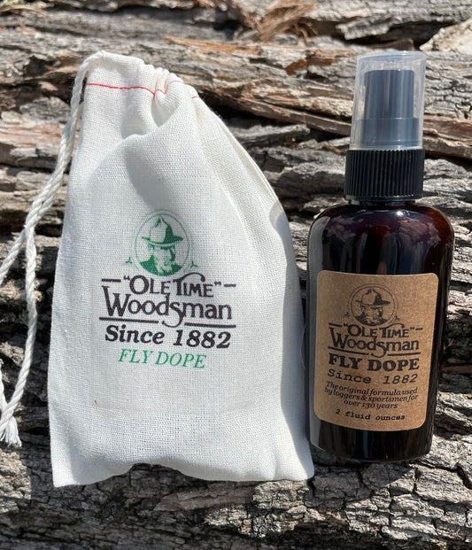 Ole Time Woodsman FLY DOPE Insect Repellent SINGLE BOTTLE