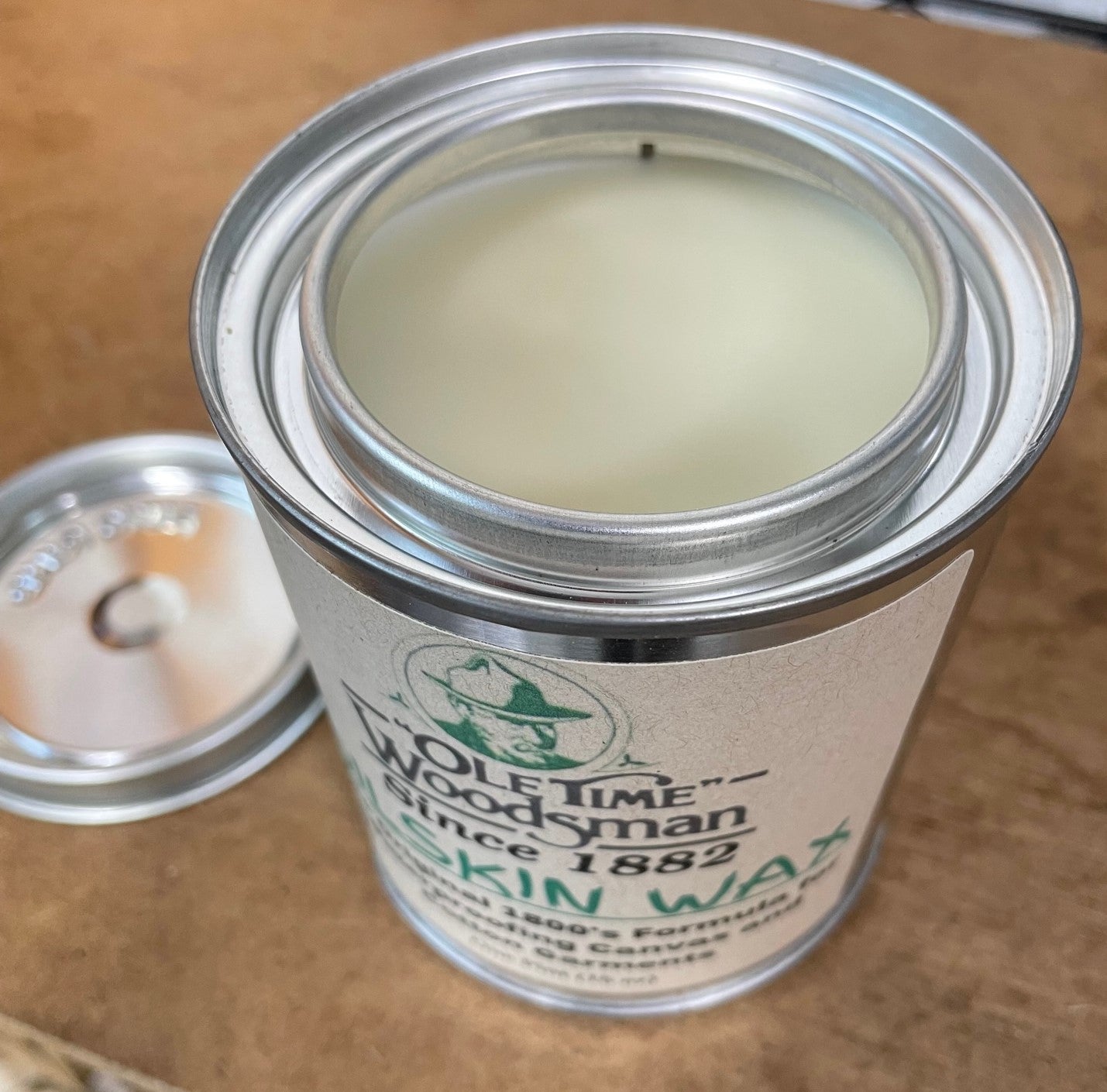 Ole Time Woodsman Oilskin Wax: The Original 1800's Civil War Formula f