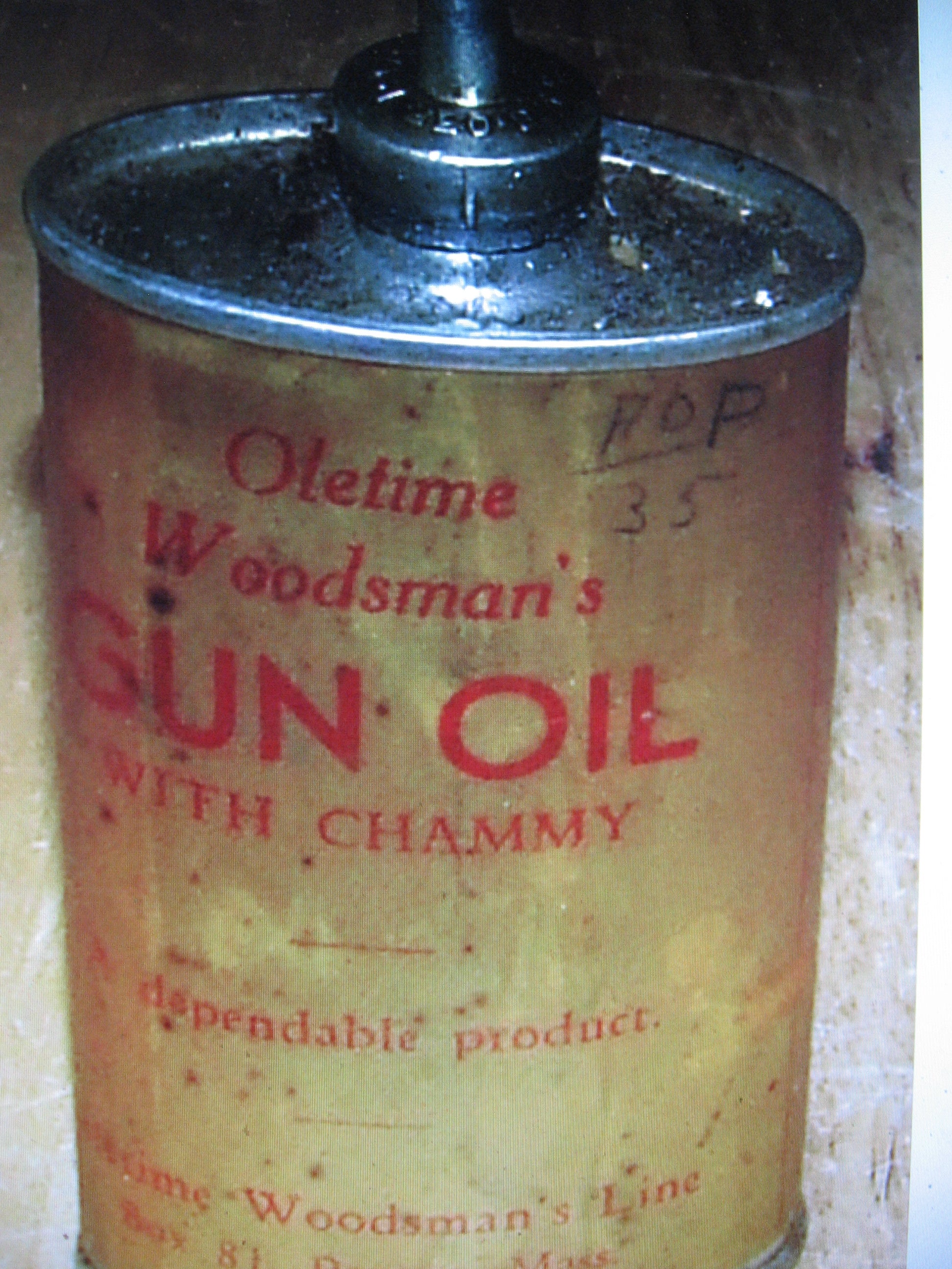 Ole Time Woodsman Original Formula Gun Oil - Ole Time Woodsman