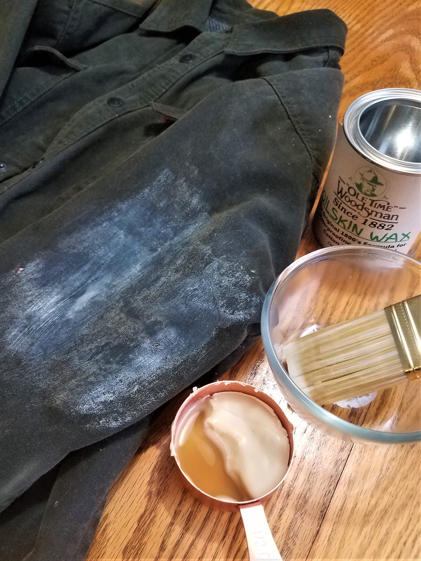 Ole Time Woodsman Oilskin Wax: The Original 1800's Civil War Formula for Waterproofing Canvas and Cotton Garments. (Free Shipping in USA) - Ole Time Woodsman Fly Dope "Since 1882, The World's First and Best Protection Against All Biting Insects!"