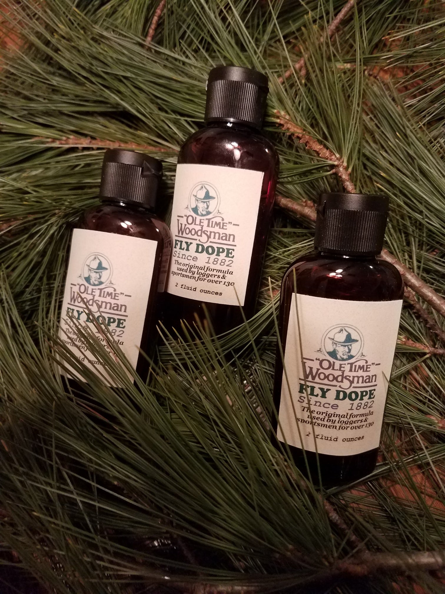 Ole Time Woodsman Fly Dope: Since 1882, The Worlds First and Best Protection Against All Biting Insects!